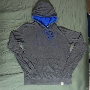 Gray and Blue Nike University of Kentucky Hoodie